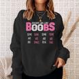 Friends Are Like Boobs Some Are Big Some Are Small Sweatshirt Gifts for Her