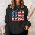 Funny 4Th Of July Fireworks Just Here To Bang American Flag 2 Sweatshirt Gifts for Her