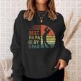 Funny Best Papa By Par Fathers Day Golf Grandpa Sweatshirt Gifts for Her