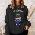 Funny Boxing Champion French Bull Dog Fighter Sweatshirt Gifts for Her