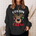 Cousin Crew Cute Reindeer Family Matching Pajama Xmas Sweatshirt Gifts for Her