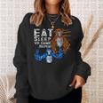 Eat Sleep Gorilla Vr Game Monke Tag Vr Game Sweatshirt Gifts for Her