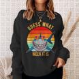 Funny Guess What Week It Is Shark Lover Ocean Animal Sweatshirt Gifts for Her