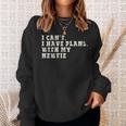 Funny I Cant I Have Plans With My Newfie Sweatshirt Gifts for Her