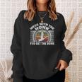 Funny Mean Goose Honk Quote Sweatshirt Gifts for Her