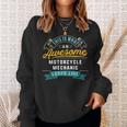 Funny Motorcycle Mechanic Awesome Job Occupation Sweatshirt Gifts for Her