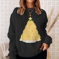 Noodle Christmas Tree Ramen Lover's Xmas Pajama Sweatshirt Gifts for Her