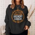 Sport Instructor And Player Archery Coach Sweatshirt Gifts for Her