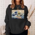 Funny Taco Taco Lover Mexican Food Funny Surfer Taco Sweatshirt Gifts for Her