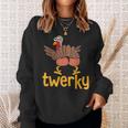 Thanksgiving Turkey Twerky Family Matching Youth Sweatshirt Gifts for Her