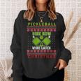 Ugly Christmas Sweater Kitchen Ace Pickleball Player Sweatshirt Gifts for Her