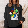 Funny Unicorn Autism Awareness Puzzle Pieces Gift Girls Kids Unicorn Funny Gifts Sweatshirt Gifts for Her