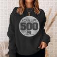 Funny Weight Lifting Brag Moon Novelty Gym Gag Idea 500Kg Sweatshirt Gifts for Her