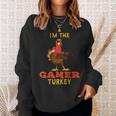 Gamer Turkey Matching Family Group Thanksgiving Sweatshirt Gifts for Her