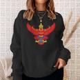 Garuda Emblem Of Thailand Thai Buddha Sabaidee Sweatshirt Gifts for Her