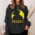 Giallo Italian Horror Movies 70S Retro Italian Horror Sweatshirt Gifts for Her