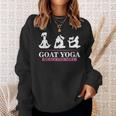 Goat Yoga Heals The Soul Shift For Yoga Goat Lovers Sweatshirt Gifts for Her
