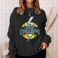 Goleta Lightning Strikes Again Softball Softball Funny Gifts Sweatshirt Gifts for Her