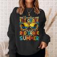 Goodbye 1St Grade Graduation To 2Nd Grade Hello First Summer Sweatshirt Gifts for Her