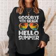 Goodbye 4Th Grade Hello Summer Sunglasses Last Day Of School Sweatshirt Gifts for Her
