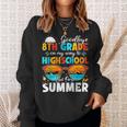 Goodbye 8Th Grade Graduation To Highschool Hello Summer Kids Sweatshirt Gifts for Her
