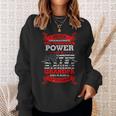 Grandpa Veteran- Never Underestimate The Tenacious Power Sweatshirt Gifts for Her