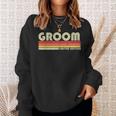 Groom Job Title Profession Birthday Worker Idea Sweatshirt Gifts for Her