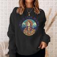 Groovy Mountain Mama Hippie 60S Psychedelic Artistic Sweatshirt Gifts for Her