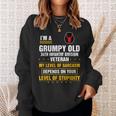 Grumpy Old 34Th Infantry Division Veteran Day Funny Xmas Sweatshirt Gifts for Her