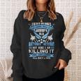 Grumpy Old Air Force Veteran Funny Army Veterans Day Gift Sweatshirt Gifts for Her