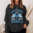 Guatemala Independence Day Patriotic Guatemalan Flag Sweatshirt Gifts for Her