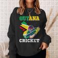 Guyana Cricket Player Flag Jersey Guyana Sports Sweatshirt Gifts for Her