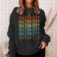Haltom City City Retro Sweatshirt Gifts for Her