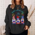 Happy 4Th Of July Gnome American Us Flag 4Th Of July Sweatshirt Gifts for Her