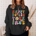 Happy To See Your Face Cute First Day Of School Friend Squad Sweatshirt Gifts for Her