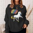 Haters Gonna Hate Unicorn Meme Sweatshirt Gifts for Her