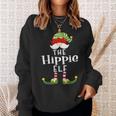 Hippie Elf Group Christmas Pajama Party Sweatshirt Gifts for Her