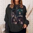 Horror Anime Girl Japanese Aesthetic Anime Otaku Japanese Sweatshirt Gifts for Her