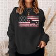Horse Riding Cowboy Cowgirl 4Th Of July American Flag Usa Sweatshirt Gifts for Her