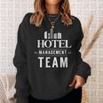 Hotel Management Team Hotels Director Manager Sweatshirt Gifts for Her