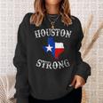 Houston Strong Texas Pride I Love Houston Sweatshirt Gifts for Her