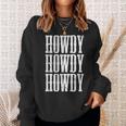 Howdy Rodeo Western Country Southern Cowgirl Cowboy Vintage Sweatshirt Gifts for Her
