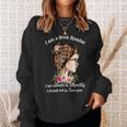 I Am A Book Reader I Am Allergic To Stupidity Sweatshirt Gifts for Her