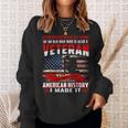 I Am A Dad Grandpa And A Veteran Nothing Scares Me Usa 106 Sweatshirt Gifts for Her