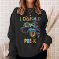 I Crushed Pre-K Graduation Boys Monster Truck Sweatshirt Gifts for Her