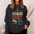 I Leveled Up To Daddy 2023 Fathers Day Gift Soon To Be Dad Sweatshirt Gifts for Her