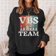 I Love Vbs 2023 Chess Game Vacation Bible School Knight Sweatshirt Gifts for Her