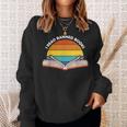 I Read Banned Books Reading Teach Literature Lovers Retro Reading Funny Designs Funny Gifts Sweatshirt Gifts for Her