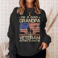 Im A Dad Grandpa Veteran Fathers Day 222 Sweatshirt Gifts for Her