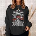 Im A Grumpy Old Coast Guard Veteran Gift Gift For Mens Sweatshirt Gifts for Her